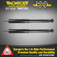 Pair Rear Monroe Reflex Shocks for Holden Commodore Lowered VX VU VY VZ 00-On