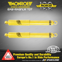 2x Rear Monroe Gas Magnum TDT Shocks for NISSAN NAVARA D21 D22 URVAN E24 Van Ute