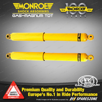 Pair Rear Monroe Gas Magnum TDT Shock Absorbers for FORD RANGER PJ PK 4WD RWD