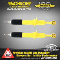 Front Monroe Gas Magnum TDT Shock Absorbers for FORD RANGER PX 4WD 11-14