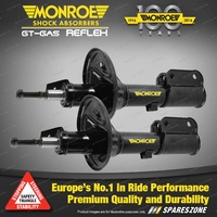 Front LH + RH Monroe Reflex Shock Absorbers for HOLDEN ASTRA AH 9/04-09