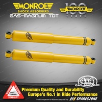 2 Front Monroe Gas Magnum TDT Shock Absorbers for HOLDEN JACKAROO MONTERY UBS