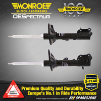 Rear LH + RH Monroe OE Spectrum Shock Absorbers for HYUNDAI ELANTRA XD 1.8 2.0L