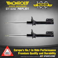 Pair Rear Monroe Reflex Shock Absorbers for MAZDA 323 FRONT WHEEL DRIVE 89-94