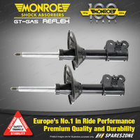 Pair Front Monroe Reflex Shock Absorbers for MAZDA MX6 GE Coupe 12/91-7/98