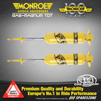 Pair Front Monroe Gas Magnum TDT Shock Absorbers for MITSUBISHI L200 4WD 81-87