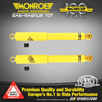 Rear Monroe Gas Magnum TDT Shock Absorbers for NISSAN NAVARA D40 2.5 4.0 Raised
