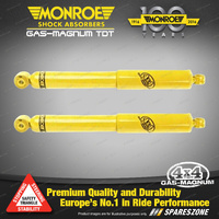 Pair Rear Monroe Gas Magnum TDT Shock Absorbers for NISSAN NAVARA D40 05-12