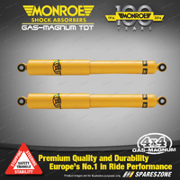 2 Rear Monroe Gas Magnum TDT Shock Absorbers for NISSAN PATROL GUII Regular Duty