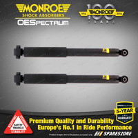 Pair Rear Monroe OE Spectrum Shock Absorbers for NISSAN X-TRAIL T31 Wagon 07-12