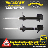 Rear LH + RH Monroe OE Spectrum Shock Absorbers for SUBARU FORESTER SG 4WD 05-08