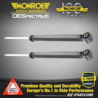 Pair Rear Monroe OESpectrum Shock Absorbers for VOLKSWAGEN BEETLE TDi V5 9/00-on