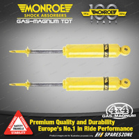 Pair Front Monroe Gas Magnum TDT Shock Absorbers for FORD F SERIES 4WD Truck