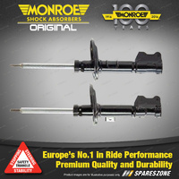 Front LH + RH Monroe Original Shock Absorbers for FORD KA Hatchback 08-on