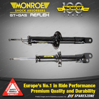 Front LH + RH Monroe Reflex Shock Absorbers for FORD LTD LANDAU DL Sedan 96-99