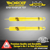 Pair Front Monroe Gas Magnum TDT Shock Absorbers for FORD MAVERICK 4WD Ute 88-94