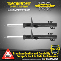 Front Monroe OE Spectrum Shock Absorbers for Audi A1 8XA 8XF 8X1 8XK Hatch 10-18