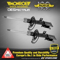Front Monroe OE Spectrum Shock Absorbers for Dodge Journey JC MPV 08-15