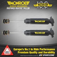 2x Front Monroe Monro-Matic Plus Shocks for Holden H Series Monaro HJ HQ HX HZ