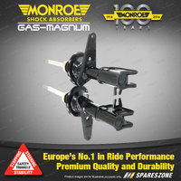 2x Front Monroe Gas Magnum Shock Absorbers for Land Rover Freelander L314 204D3
