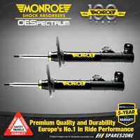 2 x Front Monroe OE Spectrum Shock Absorbers for Honda CR-V RM N22B4 2012-2014