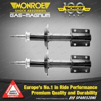 2x Front Monroe Gas Magnum Shock Absorbers for Fiat Ducato 230 244 2.3 2.8 Bus