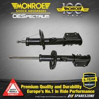 2 x Front Monroe OESpectrum Shock Absorber for Jeep Renegade BU B1 BV 2.4L 15-On