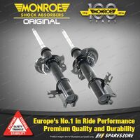 2x Front Monroe Original Shock Absorbers for Saab 9-3 YS3F E79 D79 D75 E50 02-15