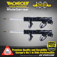 2 Front Monroe Ridesense Shock Absorbers for Volvo S60 384 S80 184 V70 285 98-10