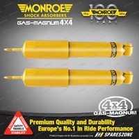 2x Rear Monroe Gas-Magnum TDT Shock Absorbers for Ford Everest I UA II 2015-2018