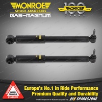 2 x Rear Monroe Gas-Magnum Shock Absorbers for Nissan Qashqai J11 J11E SUV 14-17