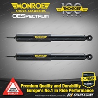 2x Rear Monroe OESpectrum Shock Absorbers for Holden Commodore ZB 2.0 2017-2020