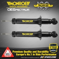 2x Front Monroe OESpectrum Shock Absorbers for Holden Spark MP 1.4 FWD 2015-2018