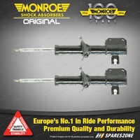 2 x Front Monroe Original Shock Absorbers for Ford Festiva WA 1.3L 1991-1994