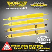 Monroe F + R Gas Magnum TDT Shocks for Rover Landrover Discovery Range Rover 4WD