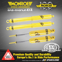 Monroe F + R Gas Magnum TDT Shock Absorbers for Nissan Pathfinder WD21 4WD All