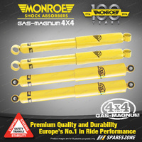 Monroe F + R Gas Magnum TDT Shock Absorbers for Toyota Hilux LN 172 167 RZN169
