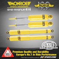 Monroe F + R Gas Magnum TDT Shock Absorbers for Toyota Hiace LH YH 50 60 70