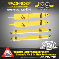 Monroe F + R Gas Magnum TDT Shocks for Mazda B Series Bt-50 B2500 B2600 B4000