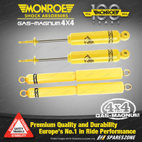 Monroe F + R Gas Magnum TDT Shock Absorbers for Isuzu D-Max 4WD High Ride