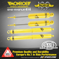 Monroe F + R Gas Magnum TDT Shock Absorbers for Nissan Terrano II R20 4WD All