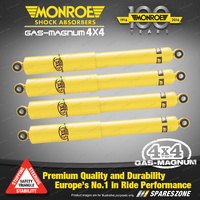 Monroe F + R Gas Magnum TDT Shock Absorbers for Toyota Landcruiser HDJ UZJ100R