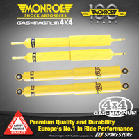 Monroe F + R Gas Magnum TDT Shock Absorbers for Nissan Patrol GU II Y61 RD 97-13