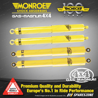 Monroe F + R Gas Magnum TDT Shock Absorbers for Toyota Hilux LN RN 36 46 4WD