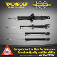 Monroe F + R Shock Absorbers for Ford Falcon Fairmont Tickford Fpv EF EL