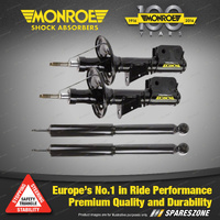 Monroe F + R Reflex Shocks for Holden Commodore VT VU VUII VY VYII Excl Lowered
