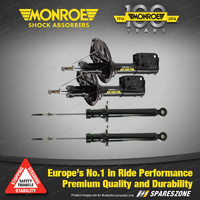 Monroe F + R Shock Absorbers for Mitsubishi Magna TF TH TJ TJII TL Sedan