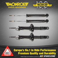 Monroe F + R Shock Absorbers for Ford Fairlane NC Falcon Fairmont EB ED