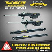 Monroe Front+Rear Reflex Shocks for Holden Commodore VR VS Sedan 93-97 Super Low