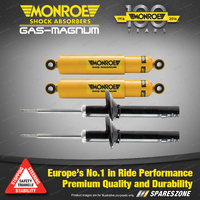 Monroe F + R Gas Magnum Shock Absorbers for Honda Hrv 4 cyl 4WD Wagon 2 4 door